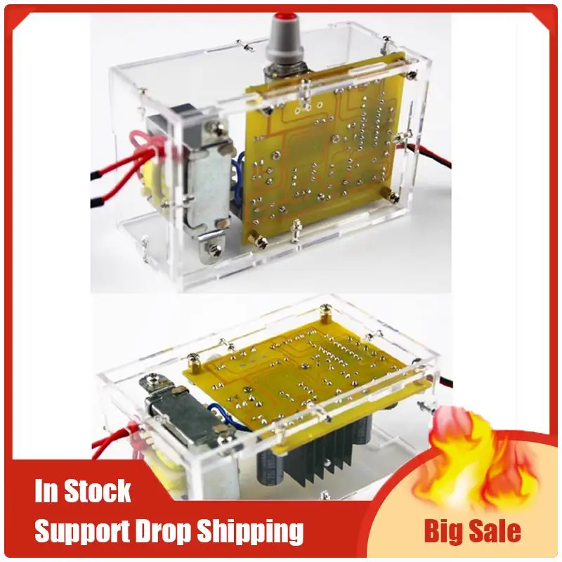 

A70U New LM317 Adjustable Voltage Regulated Power Supply DIY Kit AC 220V Stabilized Power Supply Laboratory EU Plug