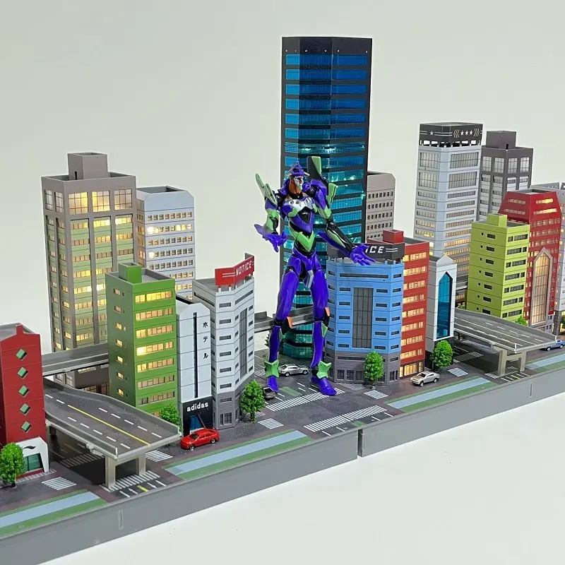 

1/350 EVA Special Camera Urban Scene Building Model Elevated Platform Plastic Scene Diorama Layout Toys