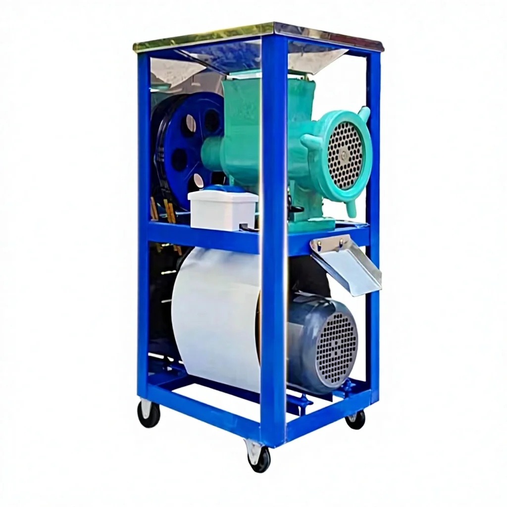 Multi-Functional Heavy-Duty Meat Grinder and Bone Crusher New Condition for for pet food processing