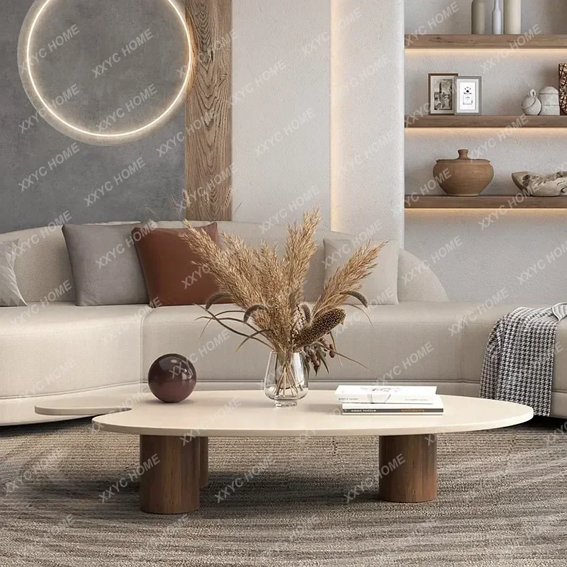 Miji Style Nordic Coffee Table Small Apartment Designer Art B & B Tea Table Danish Style Tea Table