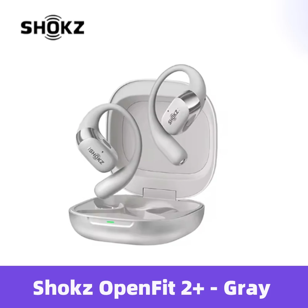 【¥24,160】SHOKZ OpenFit 2+ T921 オープンイヤーイヤホン グレー 特別割引-アリエク特価アラート