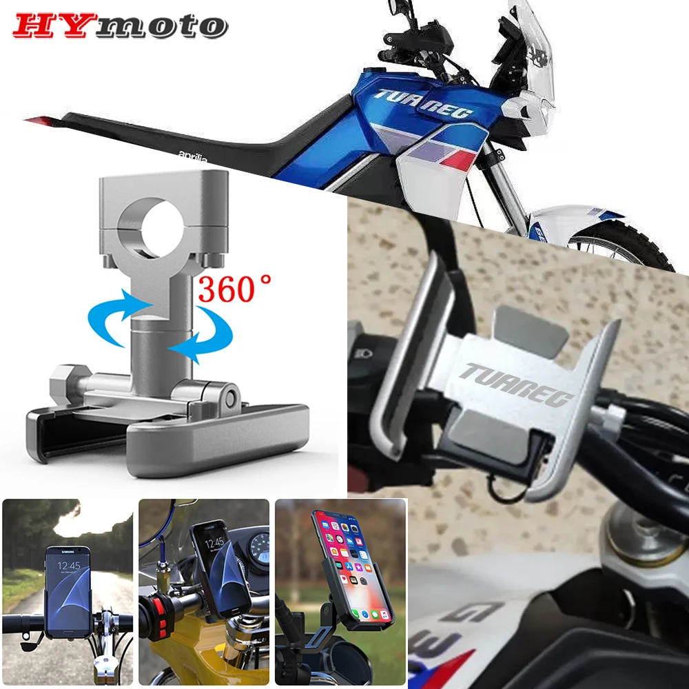 For Aprilia Tuareg 660 Tuareg660 Tuono V4 GPR150 GPR APR 125 RS125 RS Moto Accessories Handlebar Mobile Phone GPS Stand Bracket