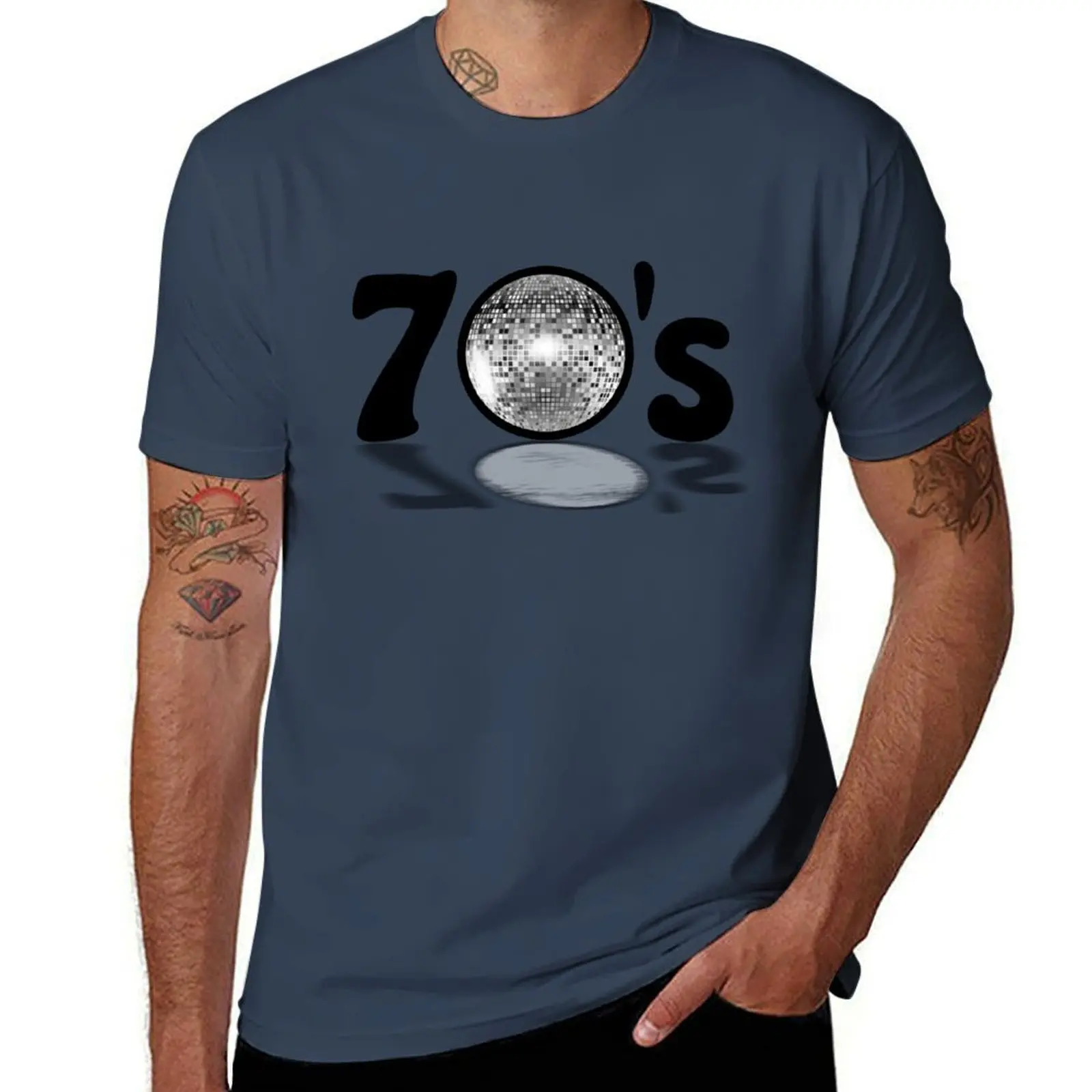 

Disco 70's Music Dance T-Shirt t shirt man casual t shirt for man man t shirts high quality luxury brand T-Shirt