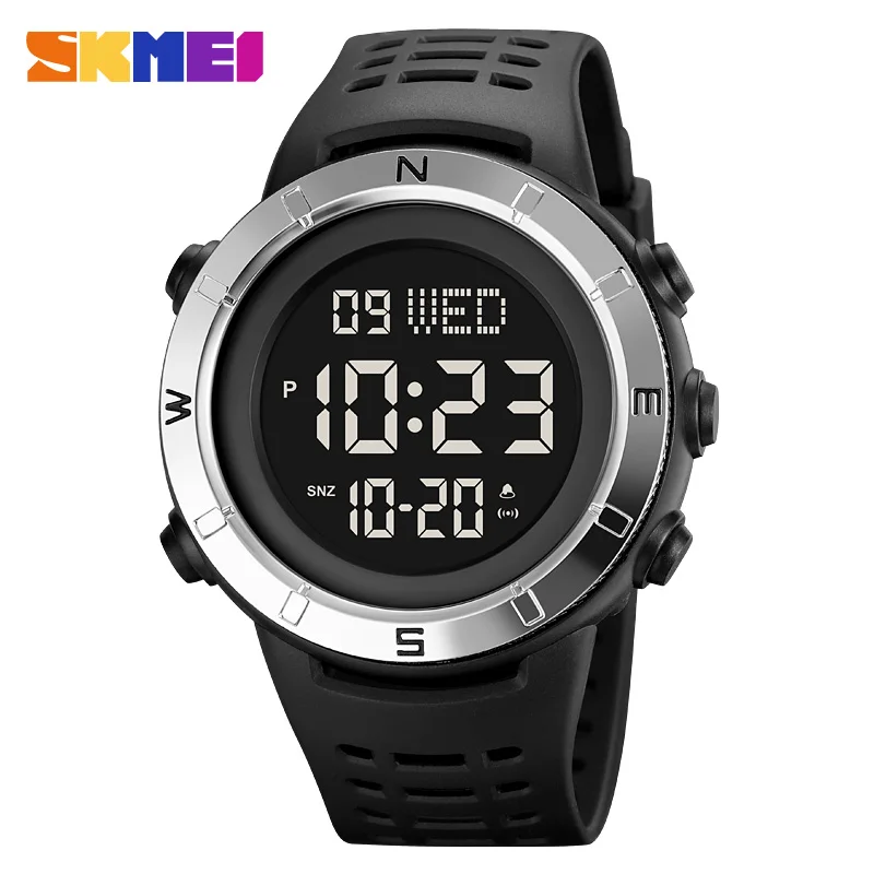 

SKMEI 2015 Multi functional Outdoor Sports Student Electronic Watch Waterproof Large dial Watch for Men