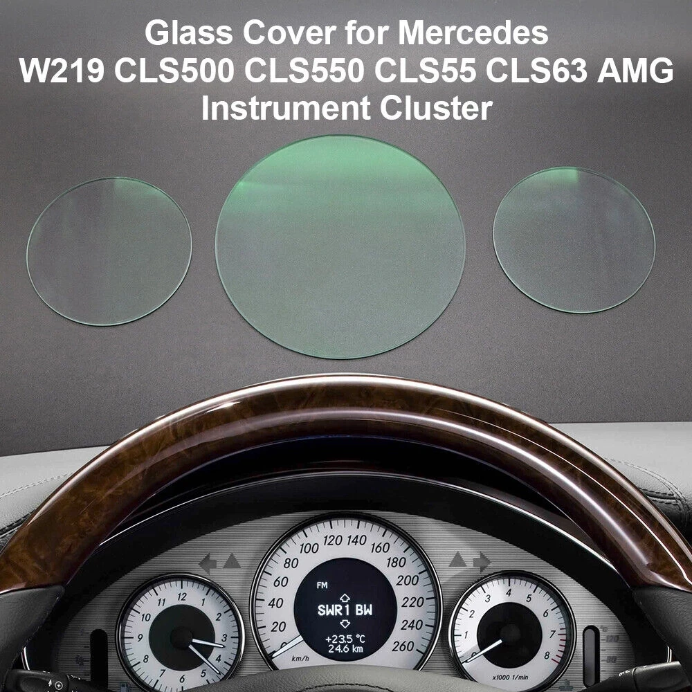 

Стеклянная крышка для Mercedes W219 CLS500 CLS550 CLS55 CLS63 AMG Instrument