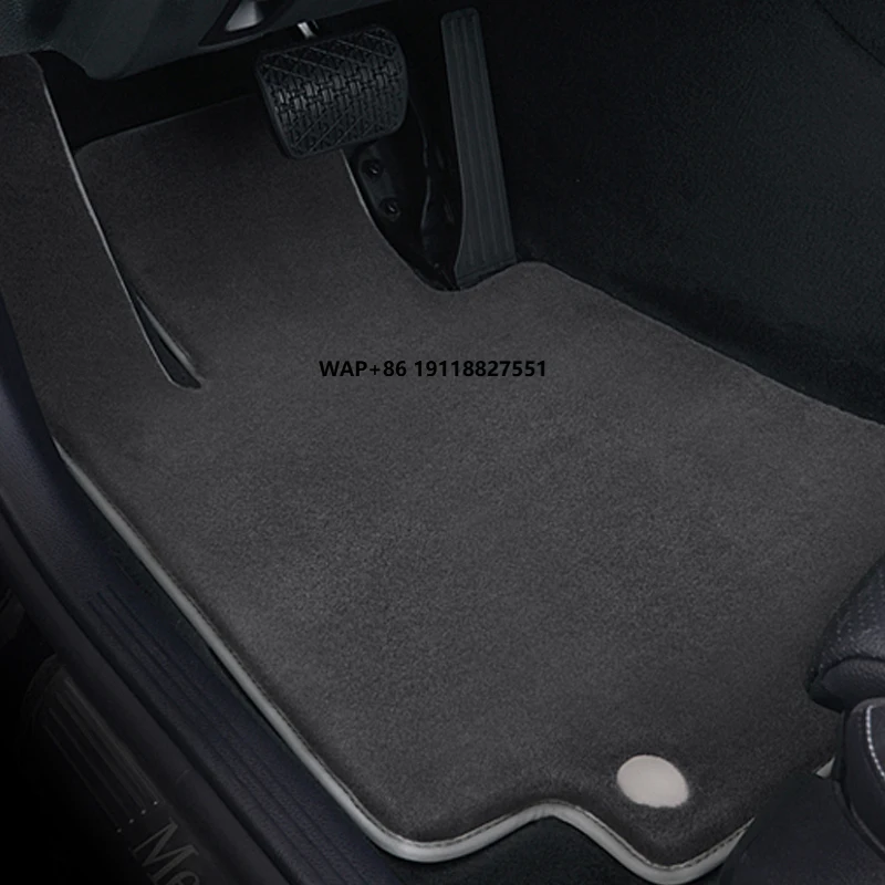 

Factory Big Promotion Durable Lambwool Car Accessories Carpet Floor Mats for Mercedes