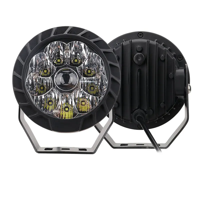 

1pcs 5/7 INCH Round Large Led Spotlights 12V 24V Car LED Search Light Work Driving Off Road Off Road Truck ATV SUV Running Light