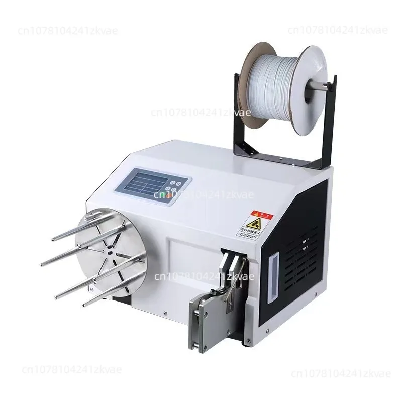 Automatic winding cable tie machine Vertical cable tie hanger bread bag food bag tie mouth binding machine bundle mouth