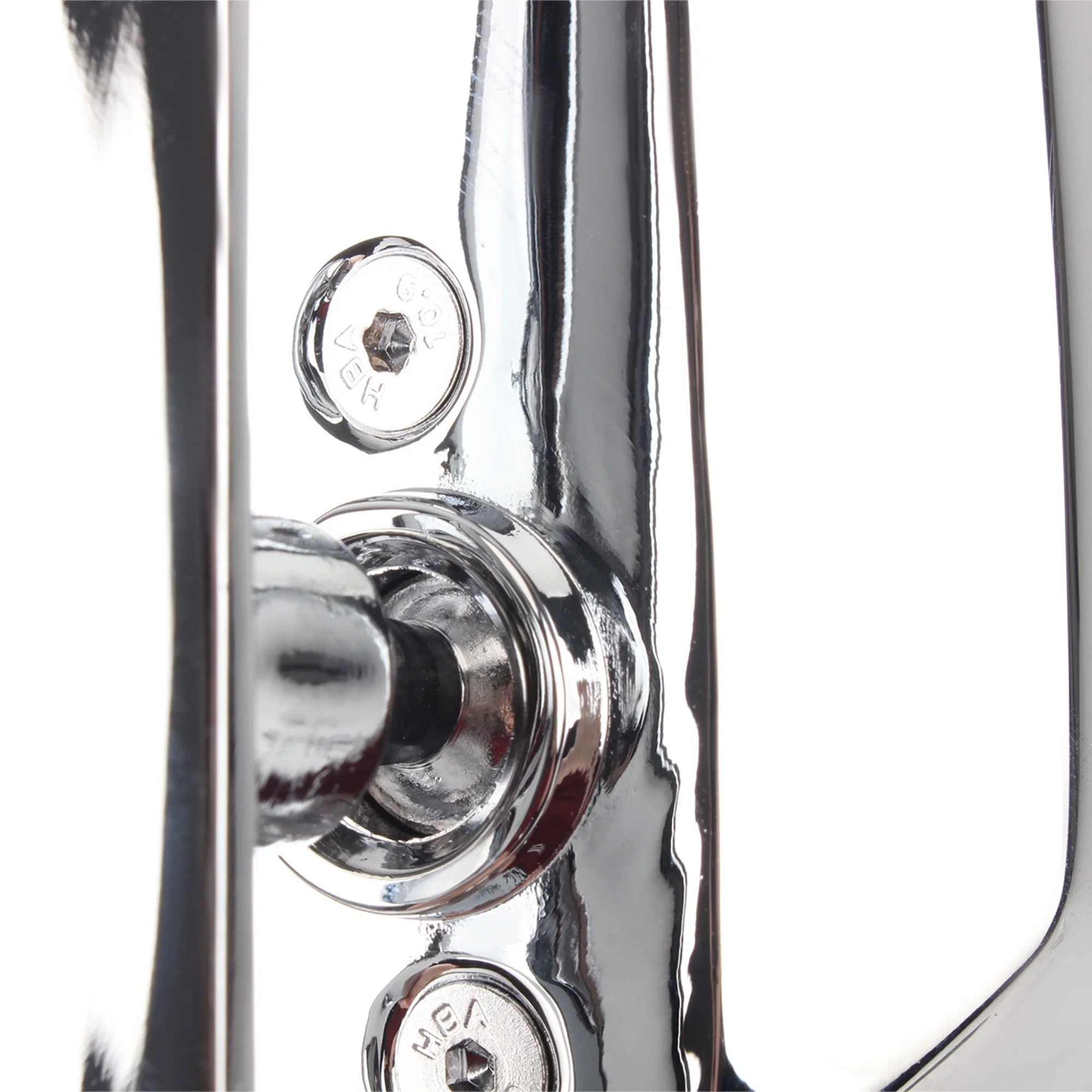 For Chopper Cruiser Custom Touring Motorcycle Scooter M8 M10 Rear View Mirror Black Chrome Side Mirror Universal Modified Parts view 5