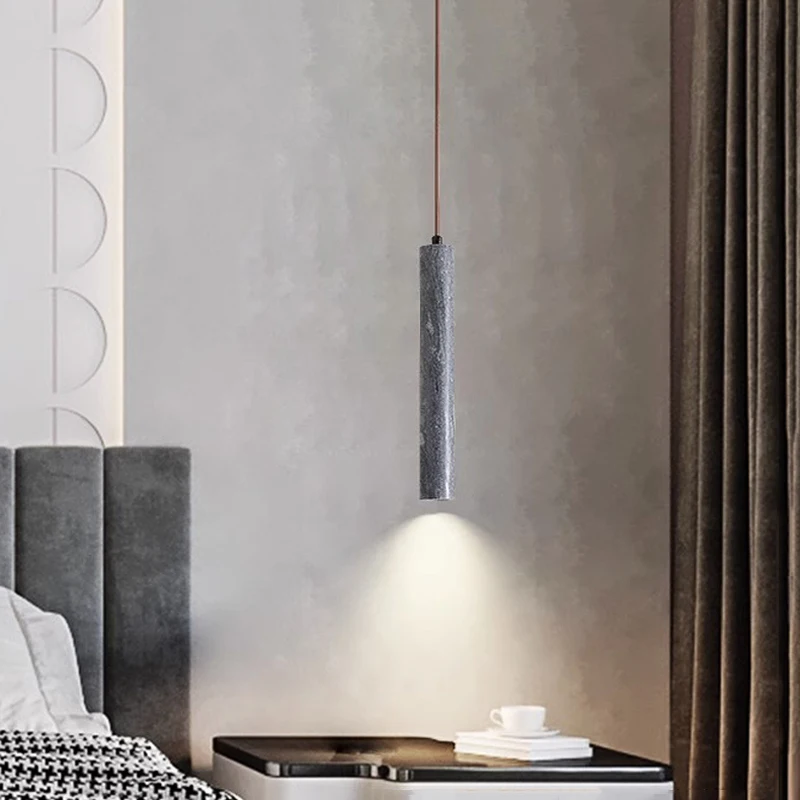 Wabi Sabi تأثيث المنزل الصغيرة Droplight الحديثة وبسيطة الإبداعية الرخام غرفة المعيشة مطعم بار LED مُثبتة في السقف الخفيفة