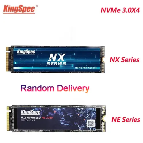 Imagen 2 del producto KingSpec-disco duro interno SSD M2 NVME, unidad de estado sólido 512GB 1TB, PCIe3.0 NVME SSD 128GB 256GB 2TB, para PC de escritorio y portátil