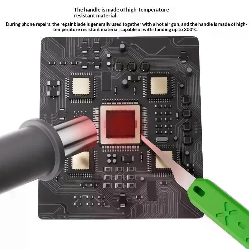 Hand Made Blade Grinding And Polishing For PCB Underfill Clean Adhesive Remover Phone Repair Tool