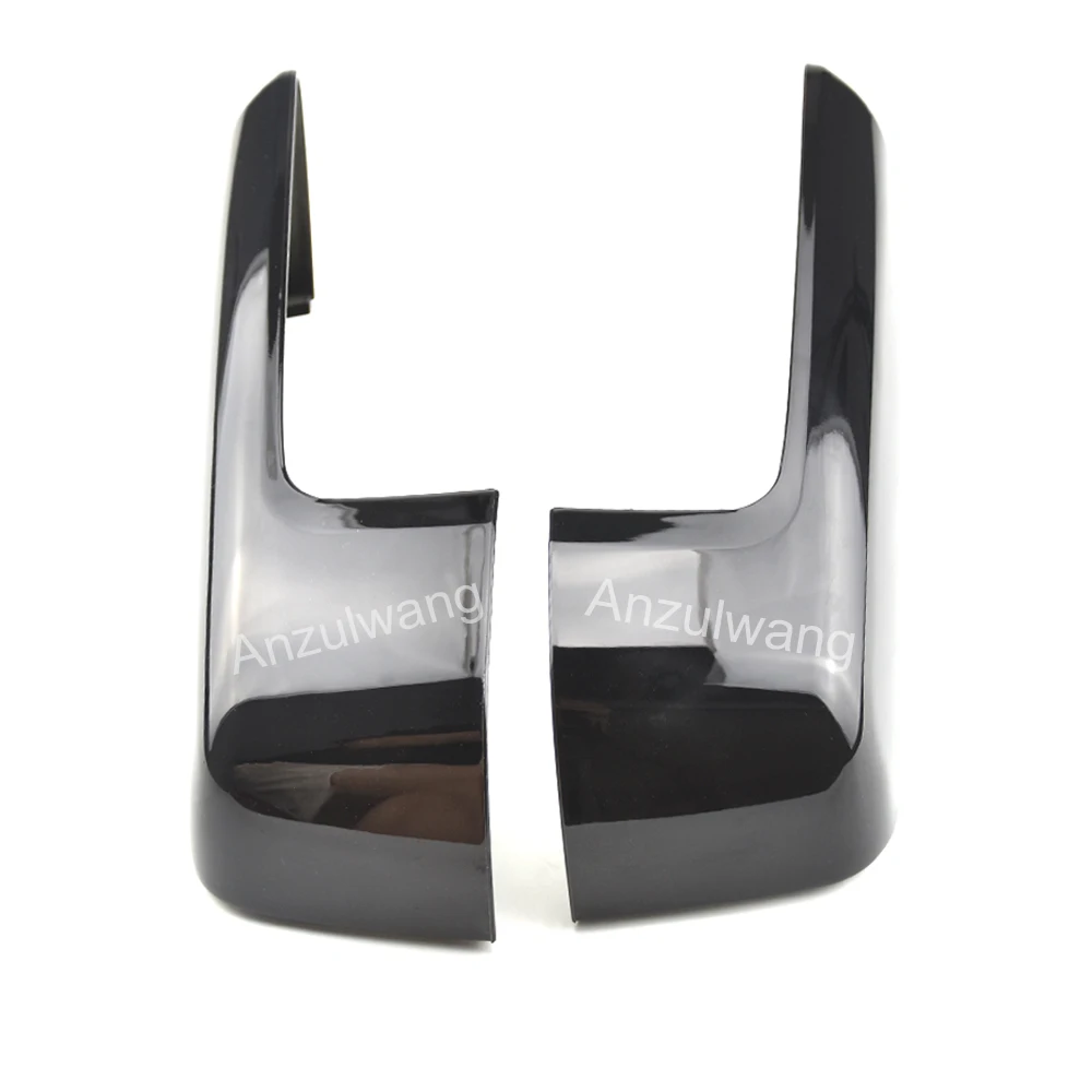 

Для Chevy Chevrolet Silverado 1500 и GMC Sierra 1500 2019 2020, боковые зеркала заднего вида, наклейка, декоративная отделка, черный АБС-пластик