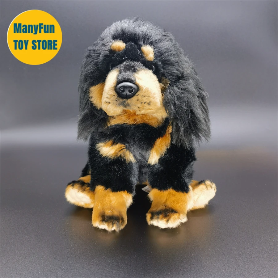 

Tibetan Mastiff High Fidelity Anime Cute Plushie Dog Plush Toys Lifelike Animals Simulation Stuffed Doll Kawai Toy Gifts For Kid