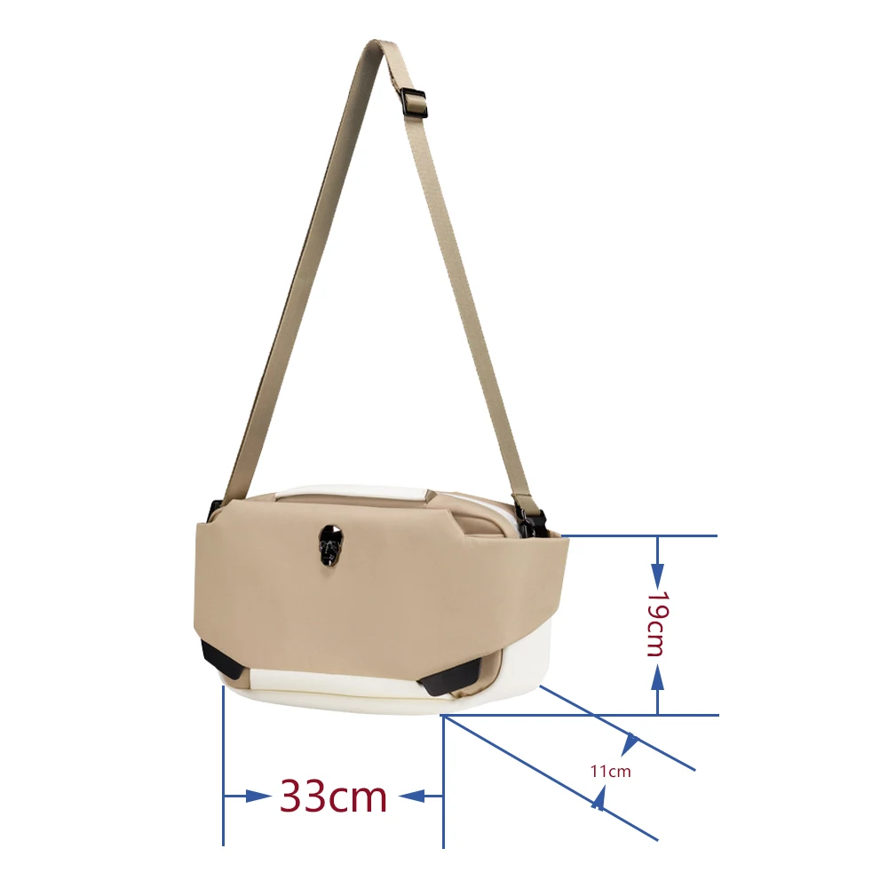 

Lightweight Golf Shoulder Bag, Minimalist Crossbody Sling Pack for Golf Essentials & Daily Use, Unisex