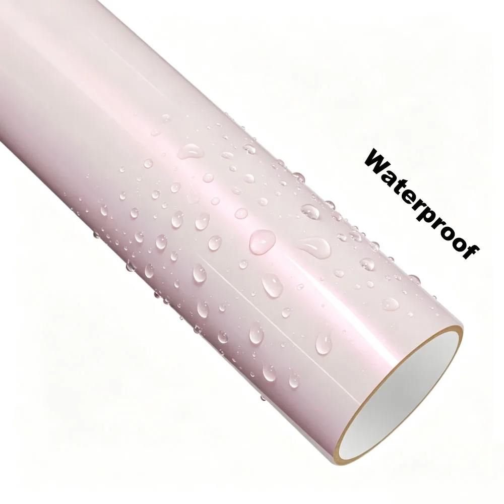 Platinum Phantoom Pink Car Sticker Wrap Vinyl Film Color Change PET Bubble Free Film PVC Decal Car Accessories Interior Exterior - view 2