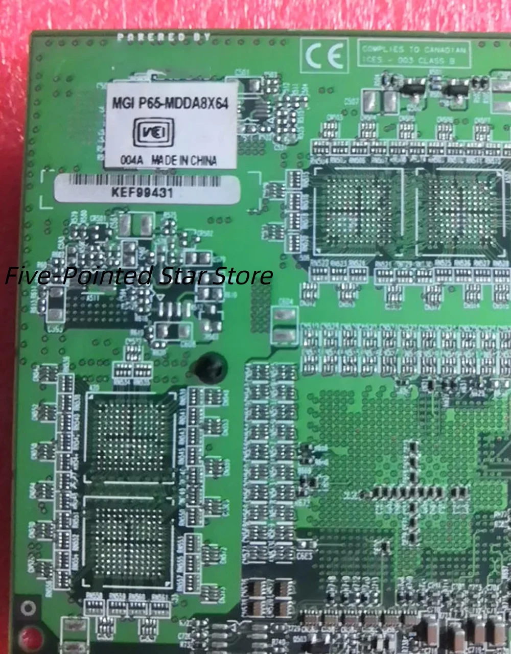 7129-0001 REV.B P65-MDDA8X64 graphics card