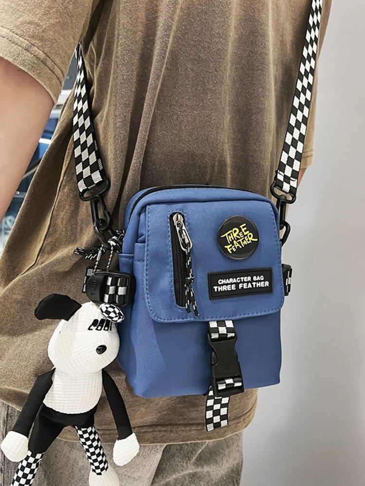 bolsa-crossbody-casual-sex-leve-esportiva-bolsa-para-telefone-material-de-nylon-f-com-ziper-cor-pura-formato-q