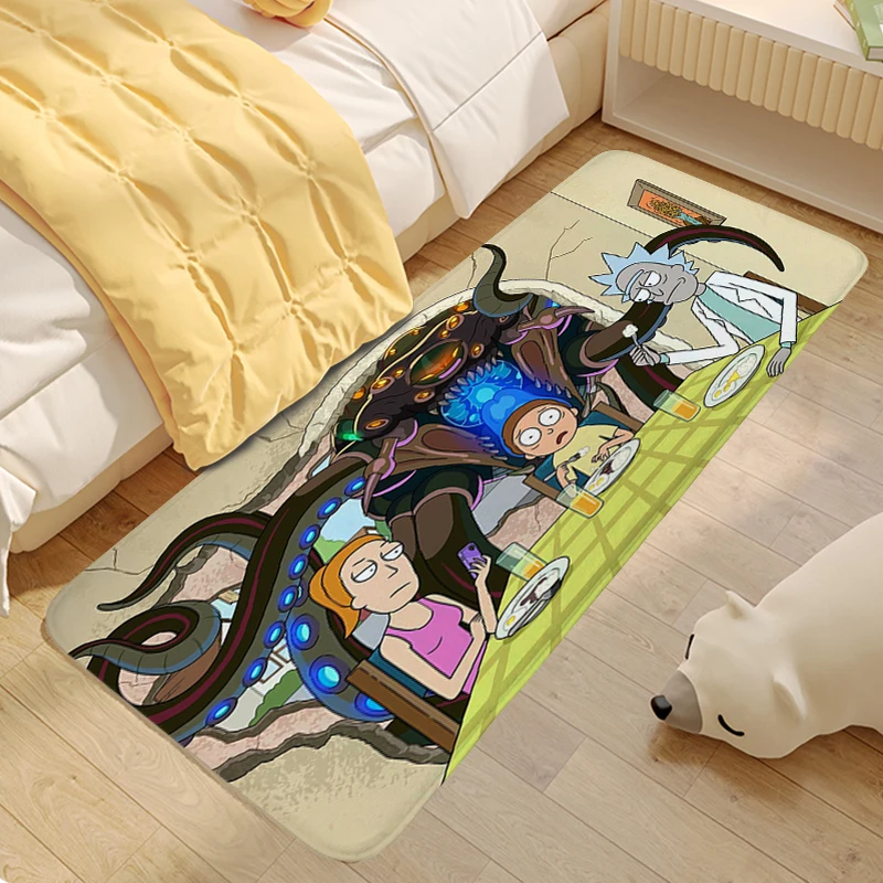 Digital Print Carpet for Bedroom R-Ricks Outdoor Entrance Doormat Custom Bathroom Kitchen Treadmill Rugs Soft Veranda Floor Mat