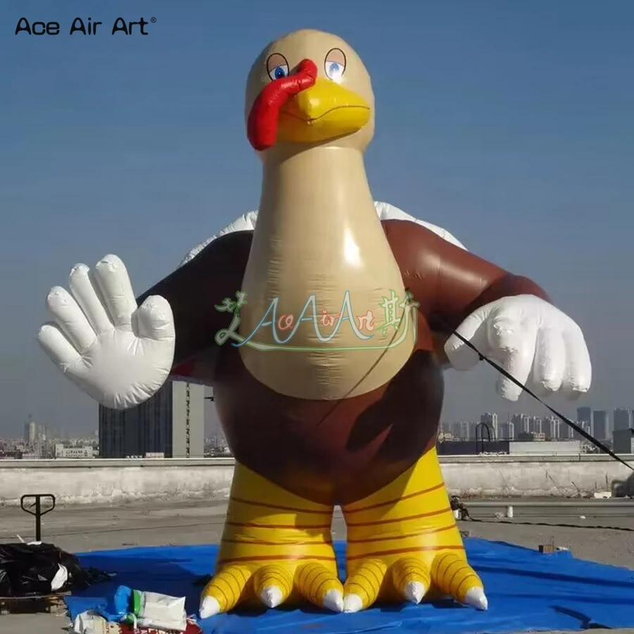 

Customized Thanksgiving Day Giant Inflatable Turkey Inflatable Turkey Replica for Promotion advertising