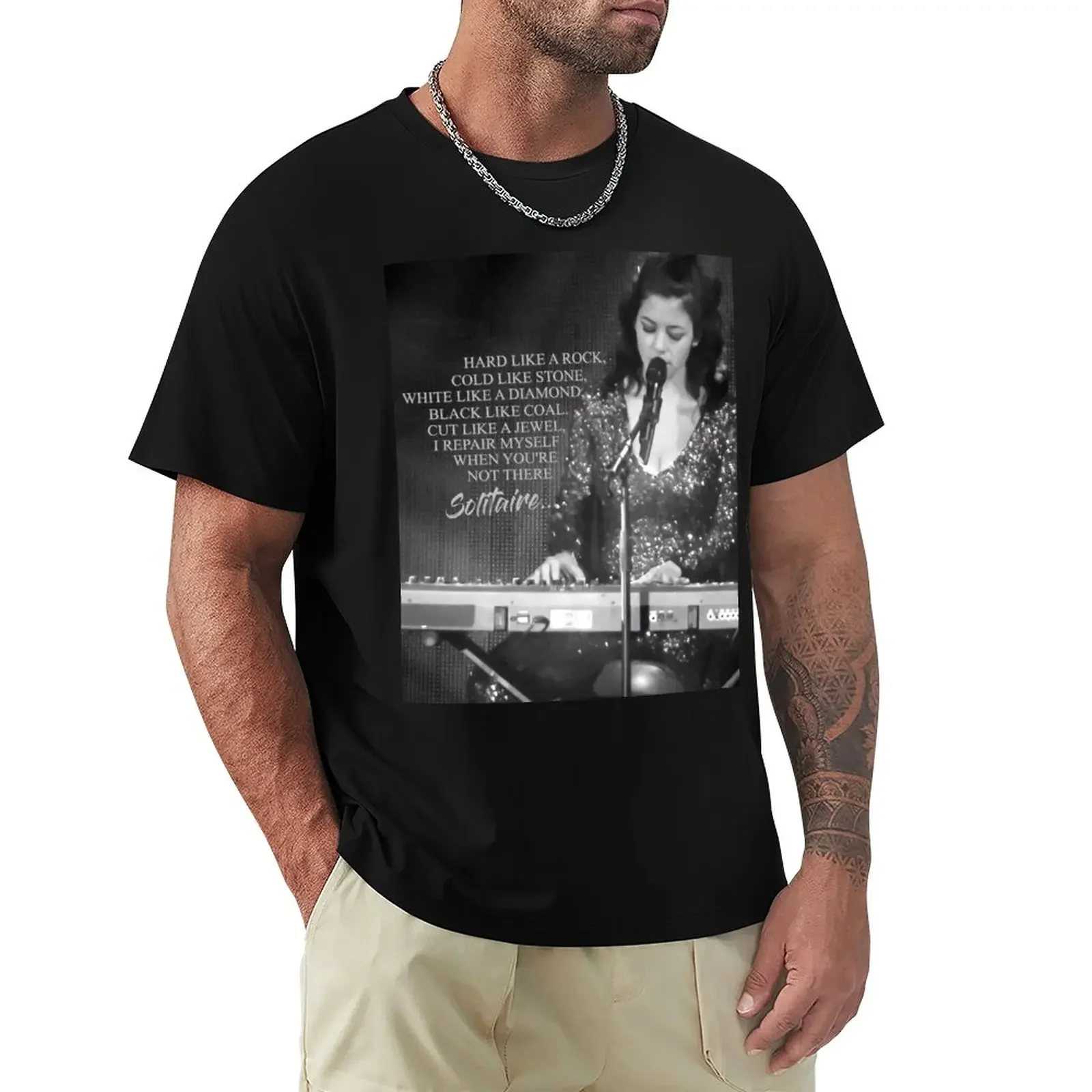 MATD Solitaire T-Shirt customs design your own tees mens graphic t-shirts hip hop