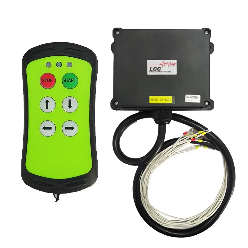 TLF A400 LCC DC10-30V remolque volquete remoto camión rampa cabrestante Control remoto grúa inalámbrica Industrial Control remoto