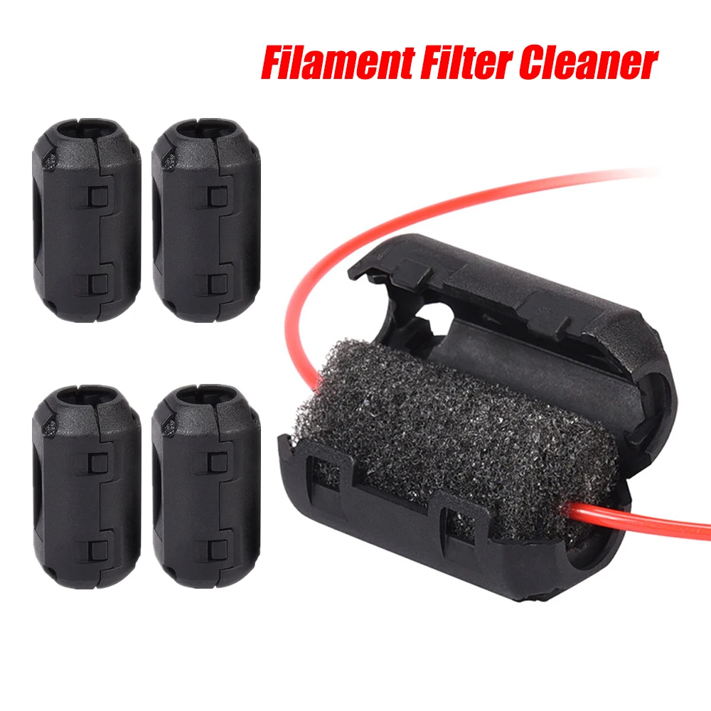 

3/4/5/10 шт. фильтры накаливания для удаления пыли, пенопластовые очистительные блоки для CR10 Ender 3 PRUSA I3 PLA ABS PETG, чистка нити из ТПУ