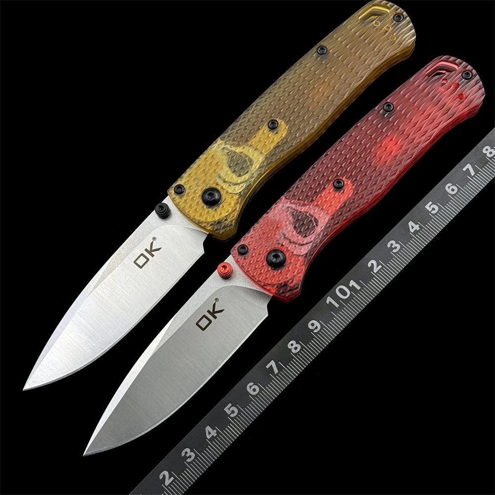 

OK 535 AXIS Acrylic/PEI Handle VG-10 Blade Folding Knife Outdoor Camping Hunting Pocket Tactical EDC KNIVES