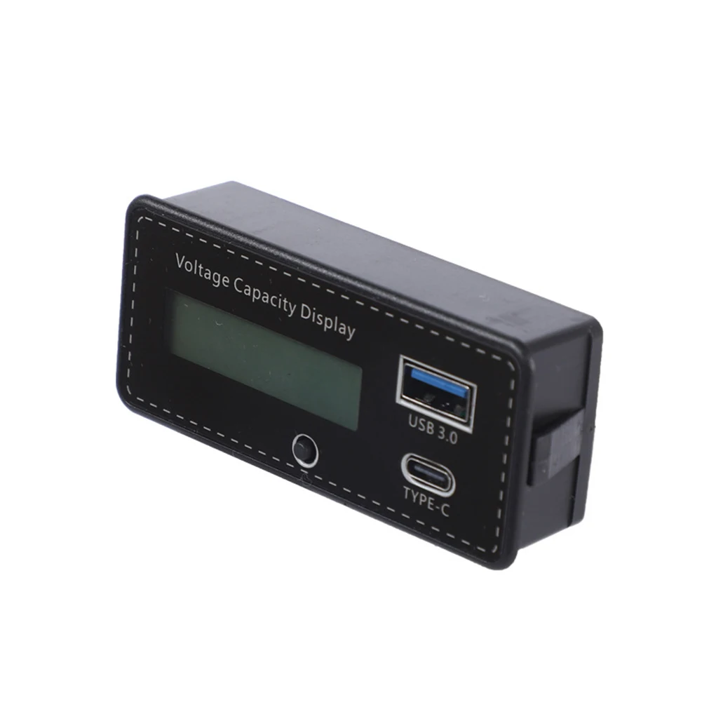 LCD Voltage Display Battery Capacity Indicator Energy Management Built-in Safety Features For Acid Batteries Battery Level