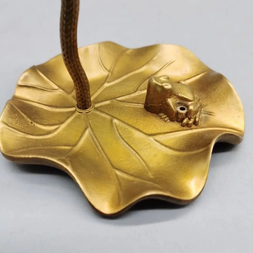 Lotus stove tower Backflow Incense Burner Statue for Tea Home Decor Ornaments