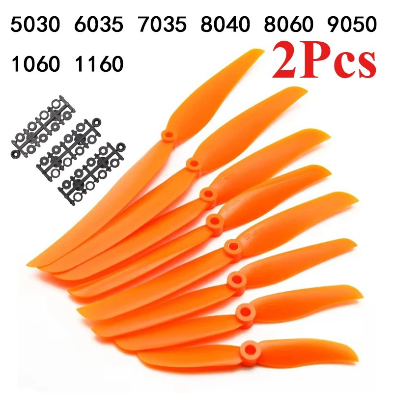 2Pcs/lot Propell EP 5030 / 6035 / 7035 / 8040 / 8060 / 9050 / 1060 / 1160 Props for RC Model Aircraft Replace GWS Expand Modify