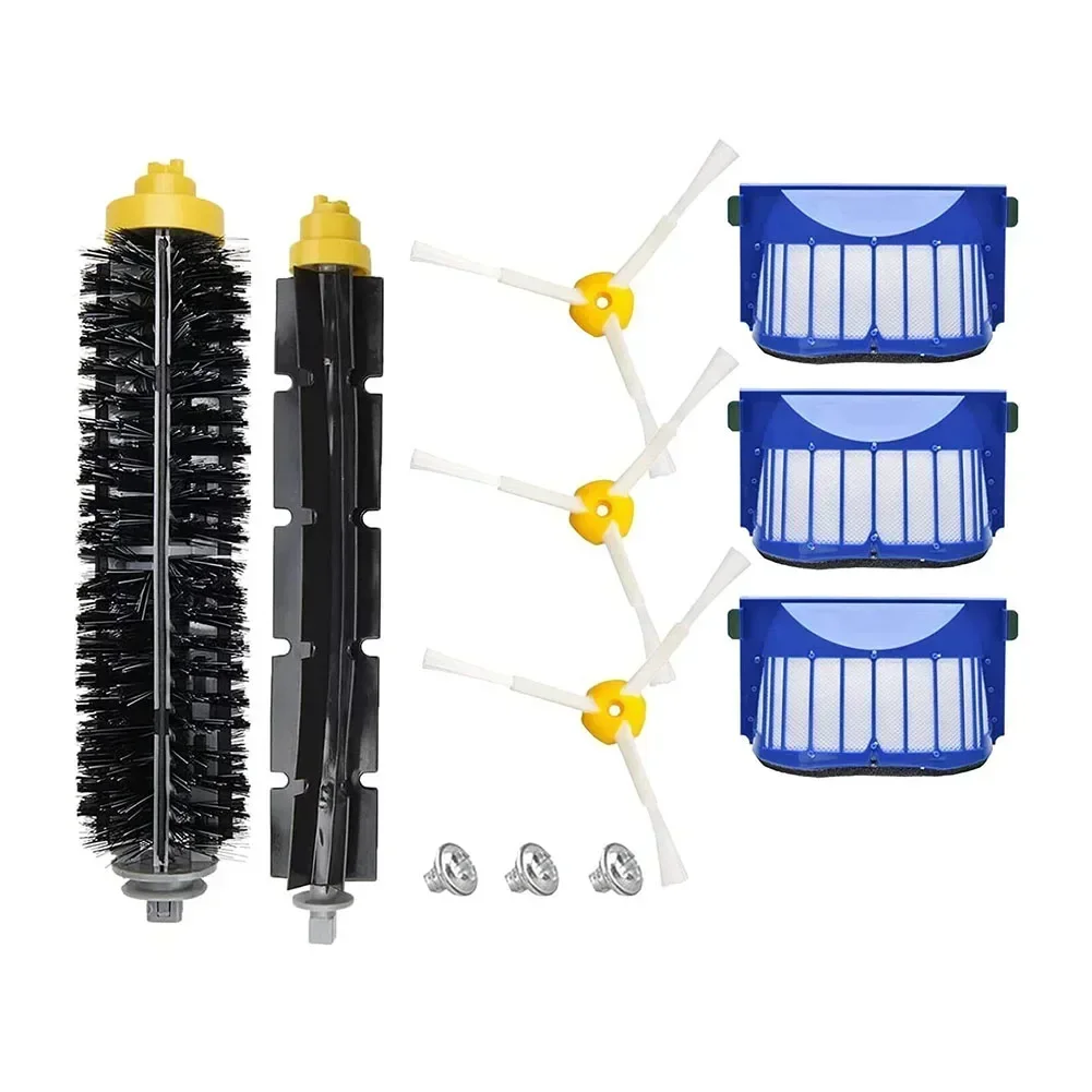 Kit de piezas de repuesto de filtro de cepillo para aspiradoras Roomba serie 600, accesorios para barredora, herramientas de limpieza del hogar