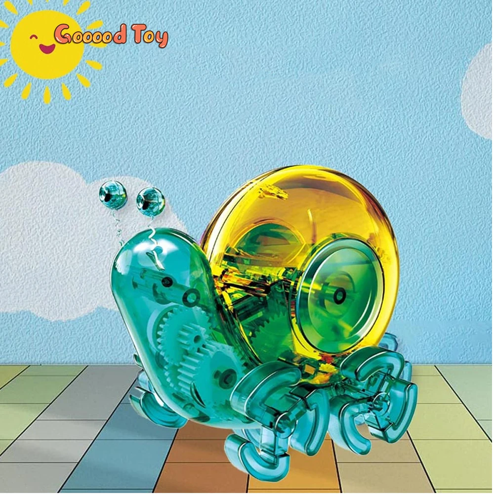 Solar Snail Car Toys Technological Gadgets Solaire Solar Power Energy  Children's Toy Science Technology Novel Toys for boys kid