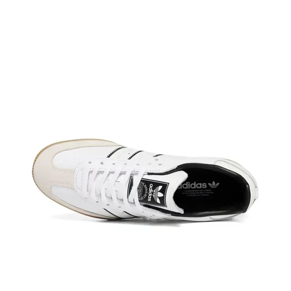 Adidas Samba OG Cloud White Off White Core Black IH5585 Non-slip Low-top Sneakers For Women