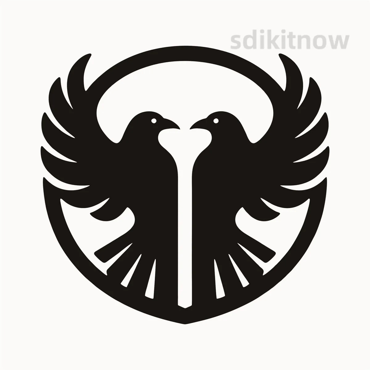 Odin Twin Ravens Huginn Muninn Viking Symbol Car Sticker Waterproof Vinyl Decal Window Decor for Subaru Mazda Audi VW Toyota KIA