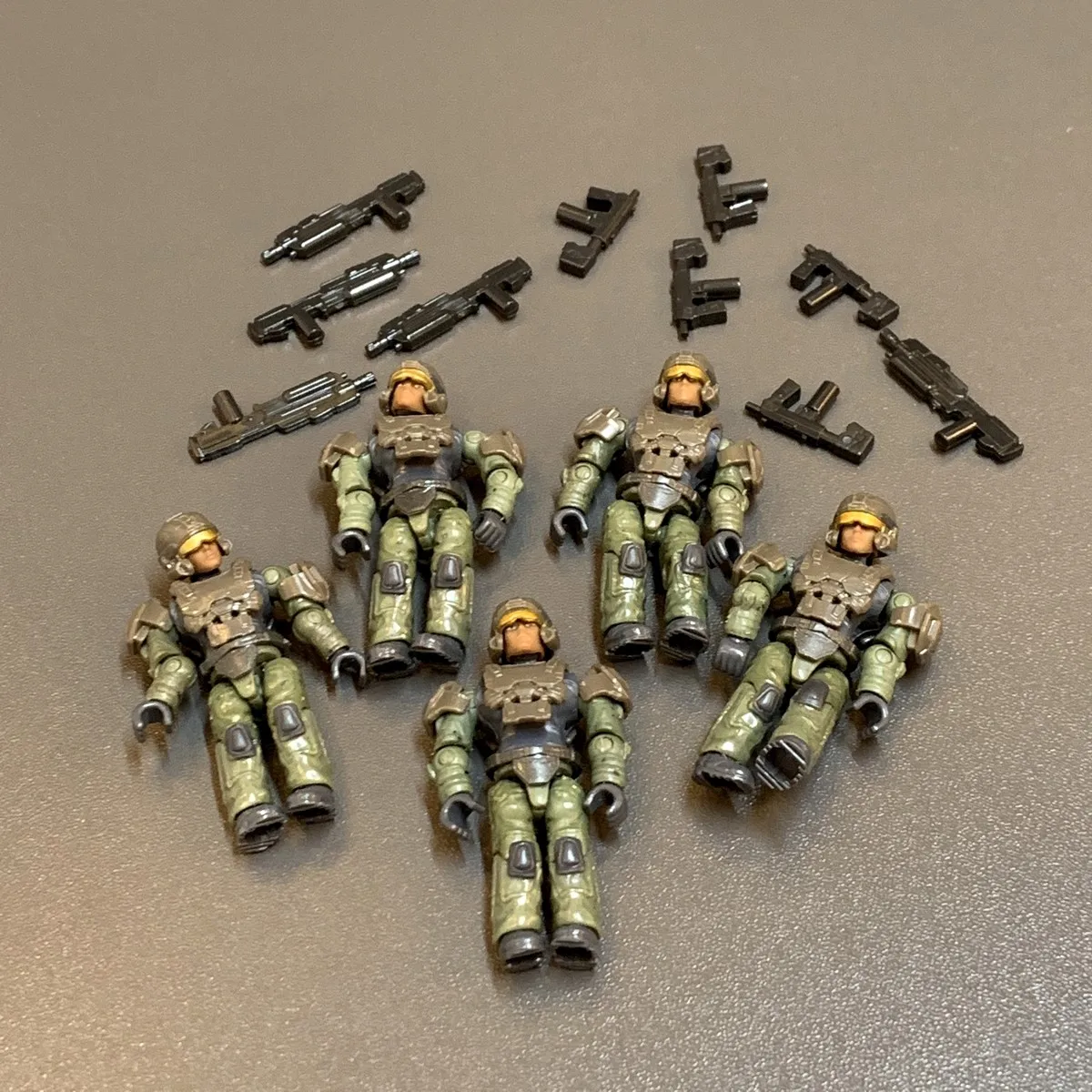 5X ميجا بلوكس كونستروكس ديفنس بوينت شو داون USNC أنثى البحرية تحصيل شخصيات الحركة الصغيرة وملحقاتها #6