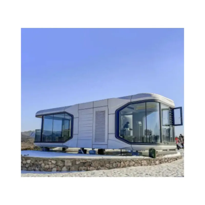 Villa móvel de baixo custo, villa, resort, apartamento, construção, trailer móvel, casa contêiner