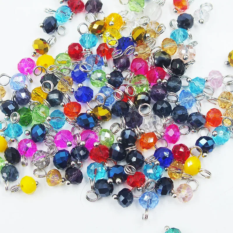 1000 pieces / 6mm beads DIY crystal beads!