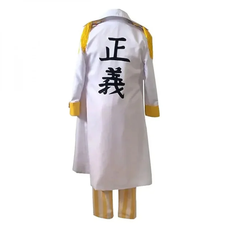 

♥2026 New Halloween Costume Cosplay Anime One Gorousei Kizaru Taisho Borsalino Piece Admiral Uniform Suit Adult Unisex Outfi ★★★