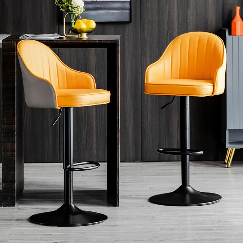 

Replica Barber Accent Bar Stools Reception Modern Step Gaming Ratan Luxury Bar Stools Swivel Coffee Shop Tabouret Furniture