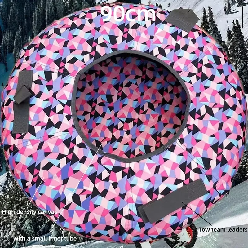

Ski Resort Winter Sports Fun Inflatable Durable Snow Tube Sled Commercial Grade All Ages Applicable
