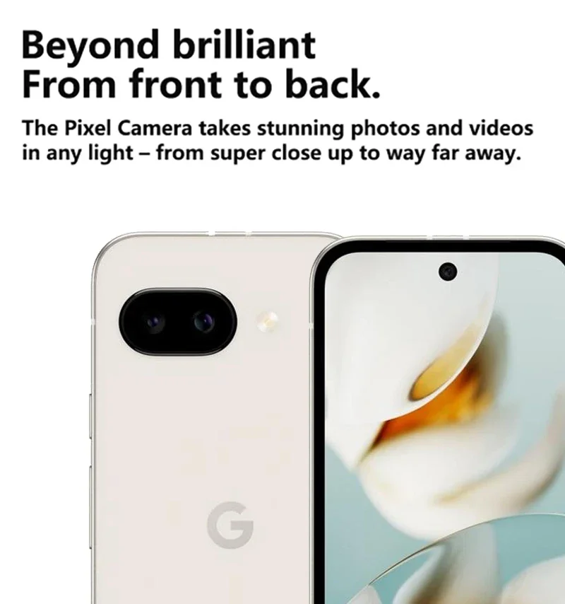 هاتف Google Pixel 9a 5G مقاس 6.3 بوصة Pixel9a pOLED 120 هرتز 5100 مللي أمبير في الساعة Google Tensor G4 Titan M2 8G RAM 128GB 256GB هاتف ذكي أصلي