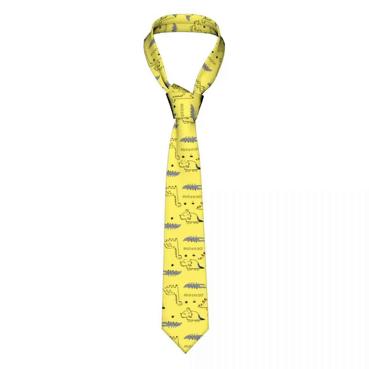 

Dinosaur Crocodile Animal Cute Neckties Unisex Polyester 8 cm Neck Ties for Men Fashion Classic Suits Accessories Gravatas Party
