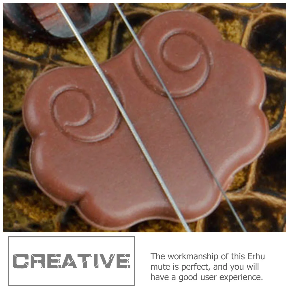 

Erhu Mute Pad For Practicing Composite Nano Delicate Home Use Silent Practice Tool Musical Instrument Accessory