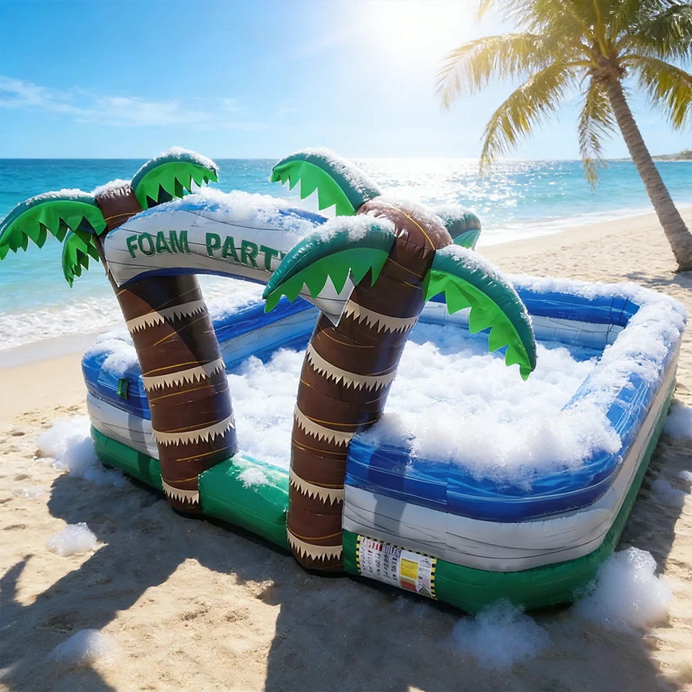 

Надувной бассейн для взрослых и детей, большой семейный бассейн для отдыха на открытом воздухе, для вечеринок у бассейна, утолщенный износостойкий ПВХ-бассейн