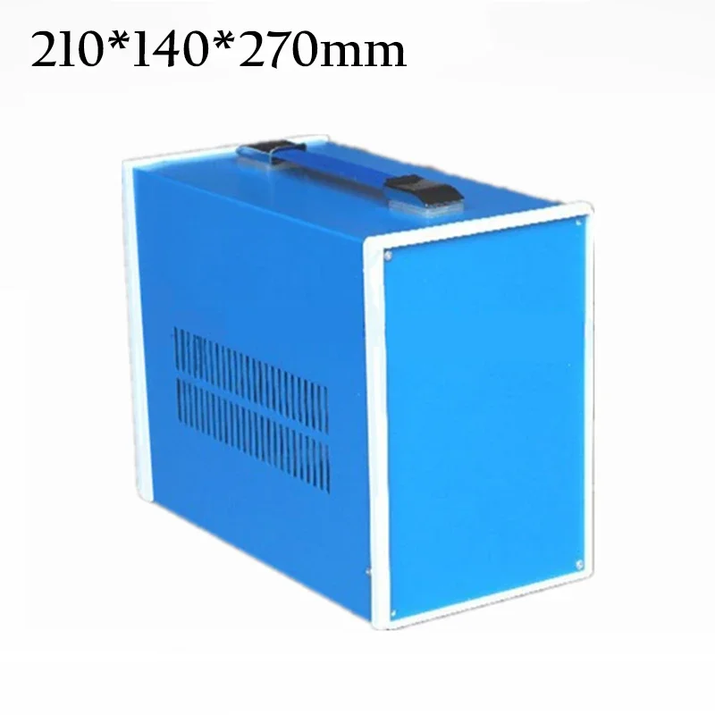 1pcs Metal Project Junction Box Electrical Power Blue Outdoor Waterproof Housing Instrument Case DIY Electronic Box Enclosure