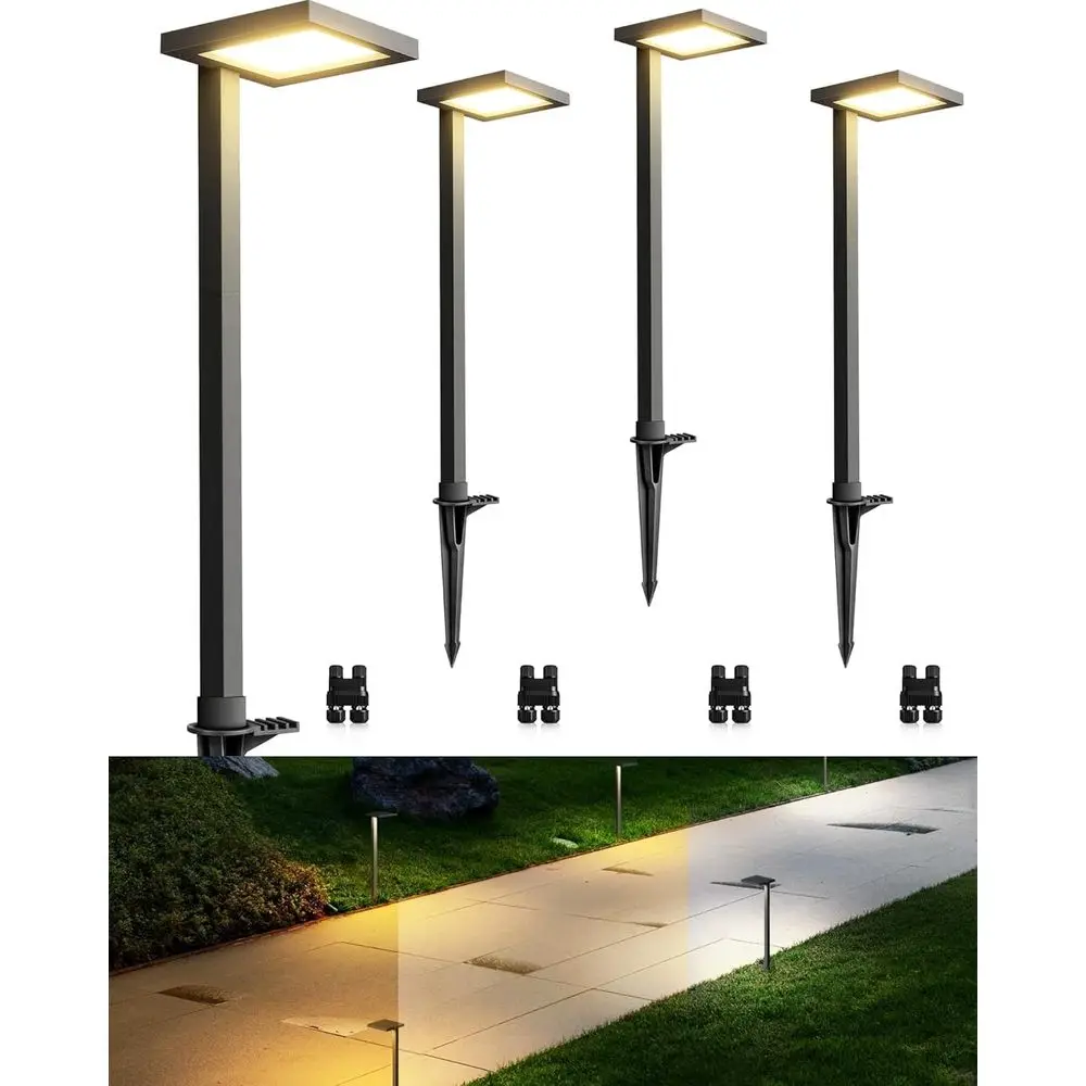

3CCT Low age way Lights Wired way Lights Outdoor 5W 3000K Anti Glare LED Low age Landse Lighting Waterproo Landse Lights or Walk