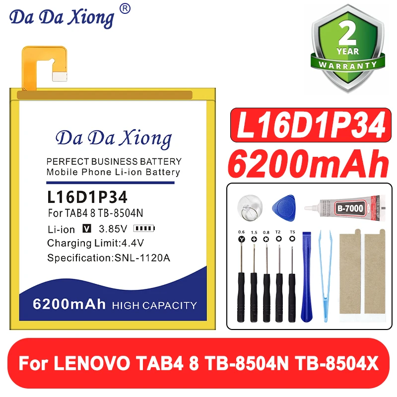 100% New 6200Mah Ba…