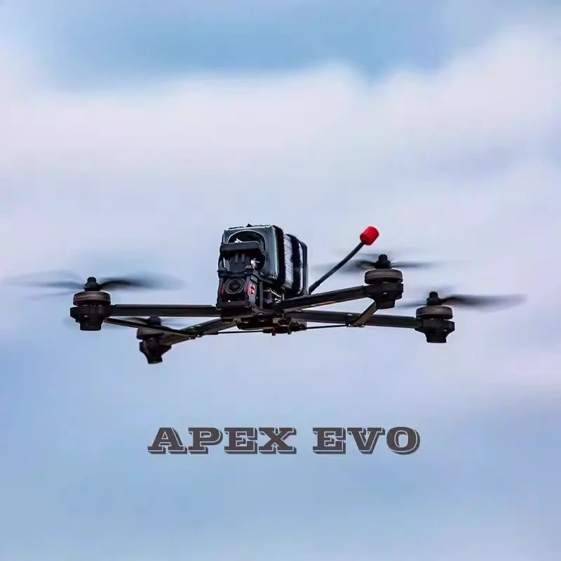 APEXEVO DC5/7-inch Crossover Machine Rack T700 Huafei O3fpv Blackbeard Model HD