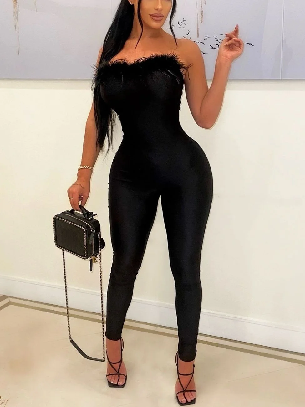 

Модный сексуальный комбинезон с низкой талией, облегающий, с запахом на груди, укороченные шорты, женская одежда, весна 2023